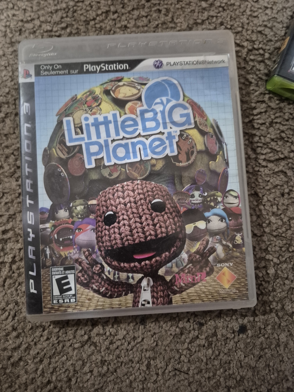 LittleBigPlanet PlayStation 3 Game - Blue, Brown